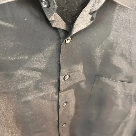 Alfani Men's Charcoal Dress Shirt - Picture 6 of 6